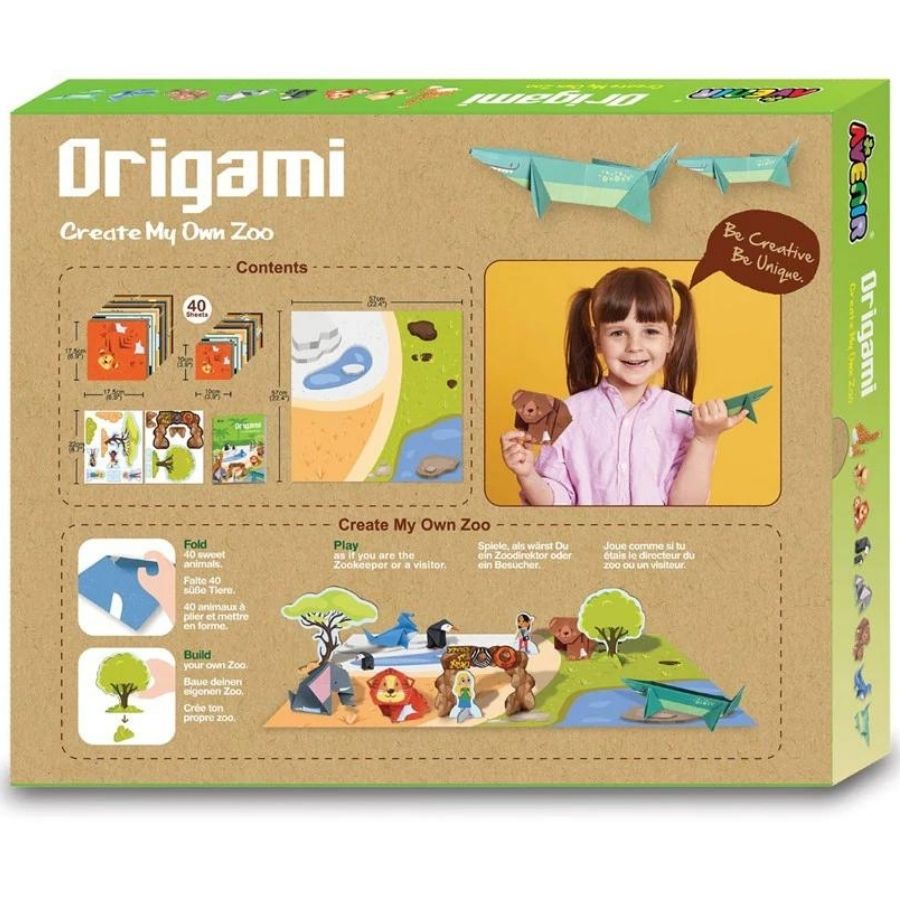 AVENIR ORIGAMI CREATE MY OWN ZOO