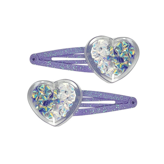 P/POP HCG210 MERMAID HEART HAIR CLIP