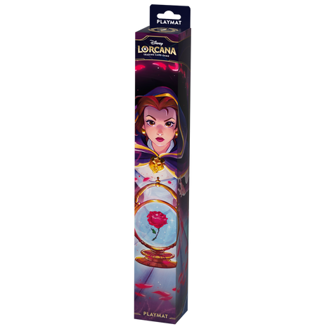 DISNEY LORCANA S5 SHIMMER PLAYMAT BELLE