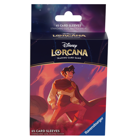 DISNEY LORCANA S5 SHIMMER SLEEVE ALADDIN