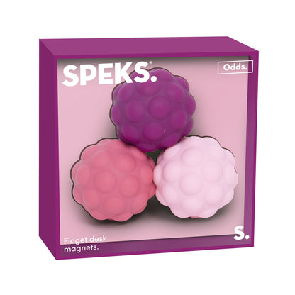 SPEKS SOFT SILICONE FIDGET MAGNETS PINK