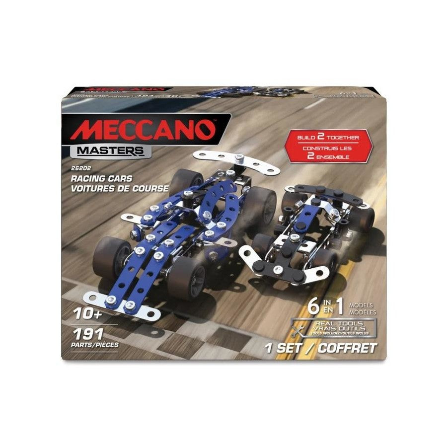 MECCANO MASTERS RACE CARS
