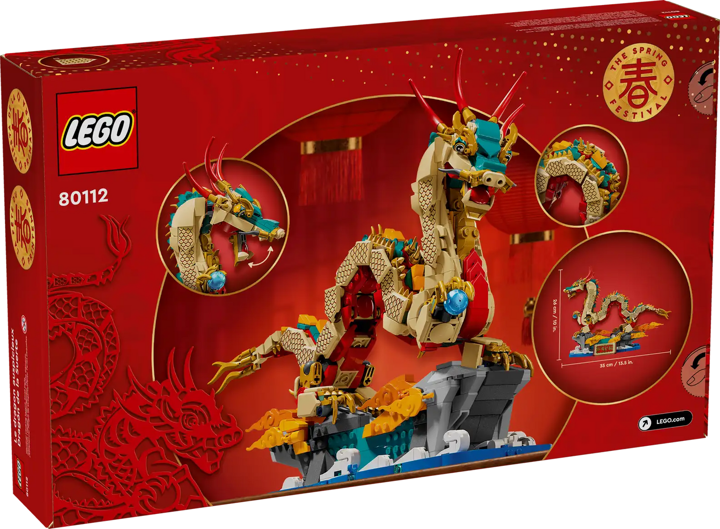 Lego 80112 Chinese Auspicious Dragon