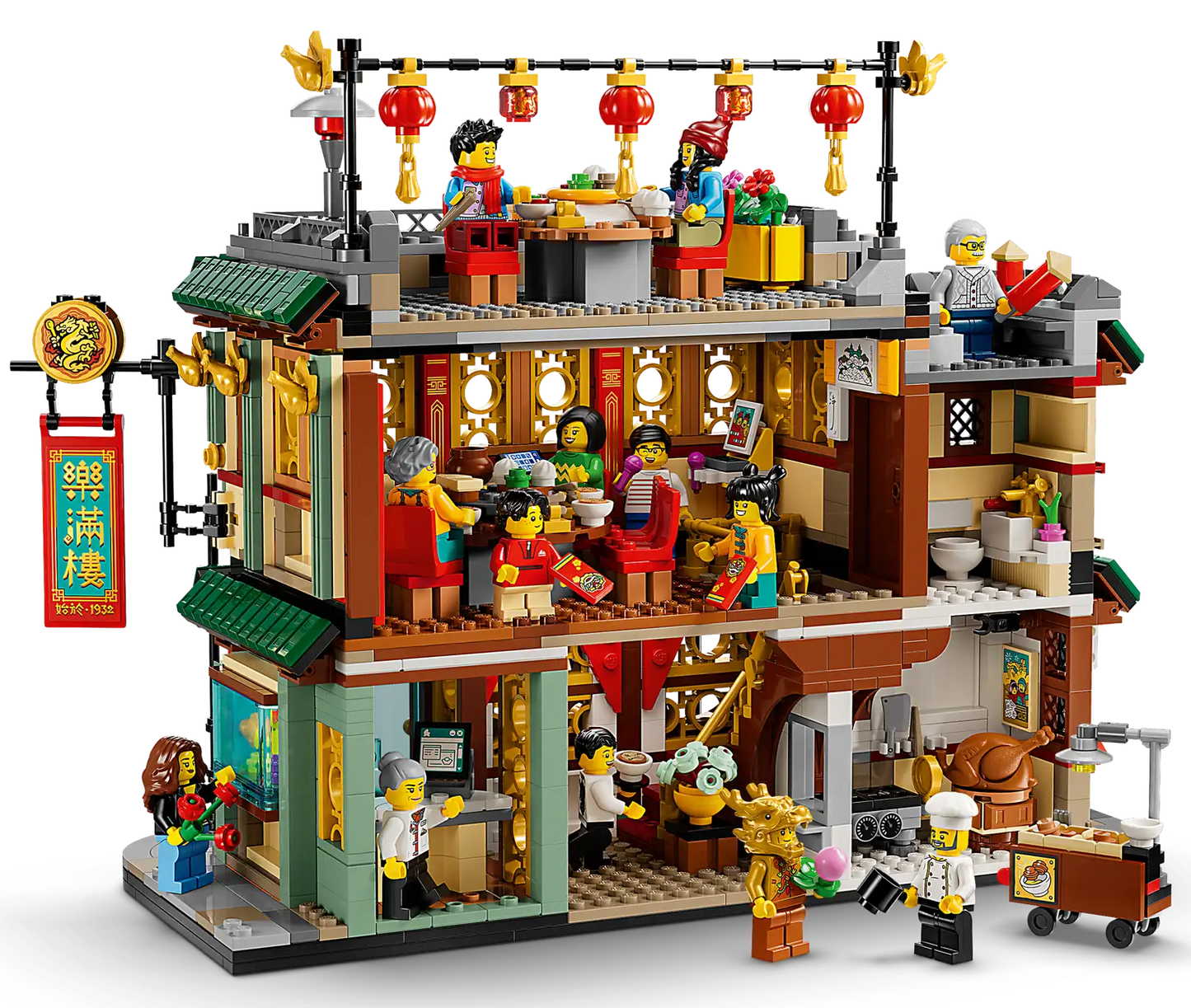 Lego 80113 Chinese Family Reunion