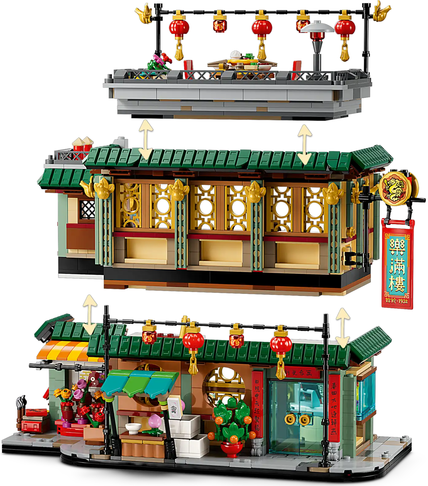 Lego 80113 Chinese Family Reunion