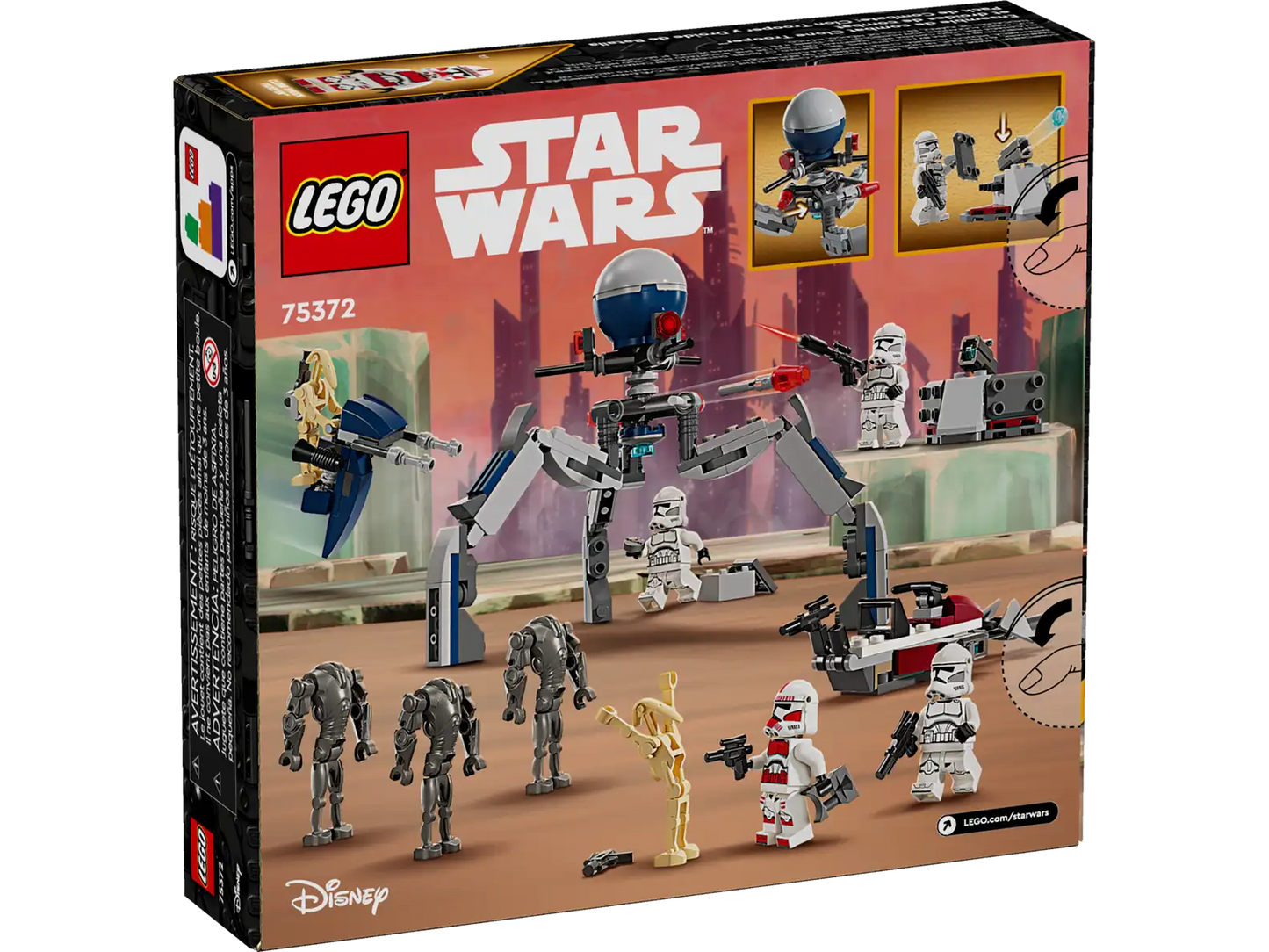 Lego 75372 Sw Clone Trooper & Droid Pack