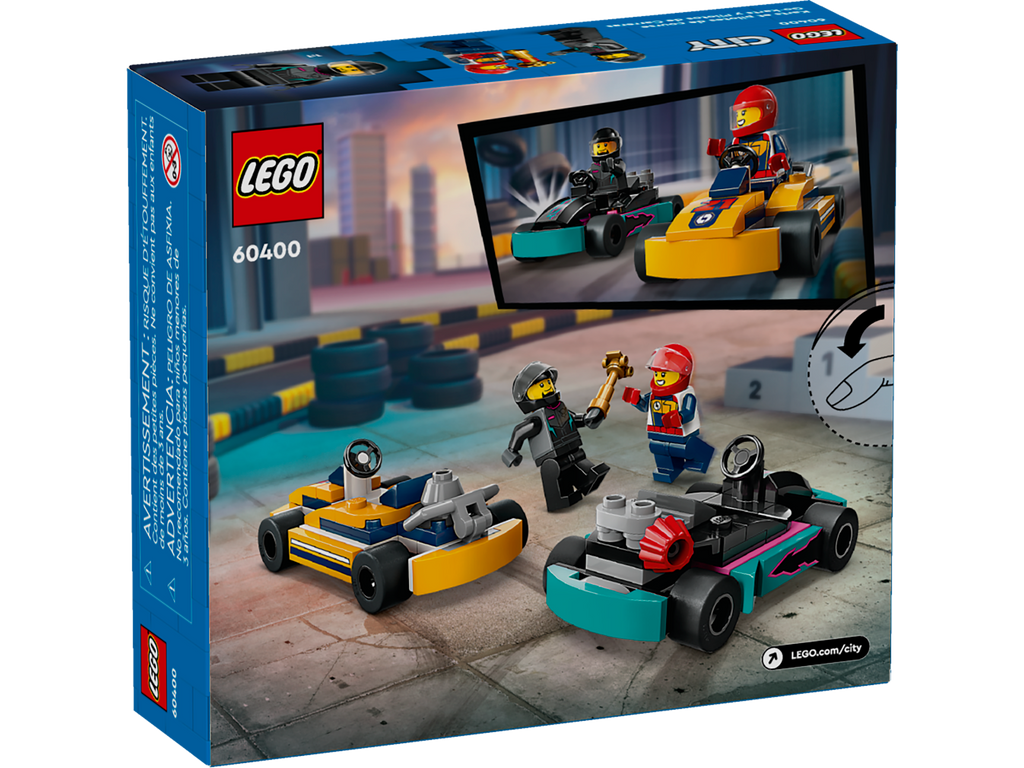 LEGO 60400 CITY GO-KARTS AND DRIVERS