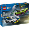 LEGO 60415 CITY POLICE CAR W MUSCLE CAR