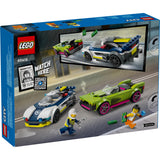 LEGO 60415 CITY POLICE CAR W MUSCLE CAR