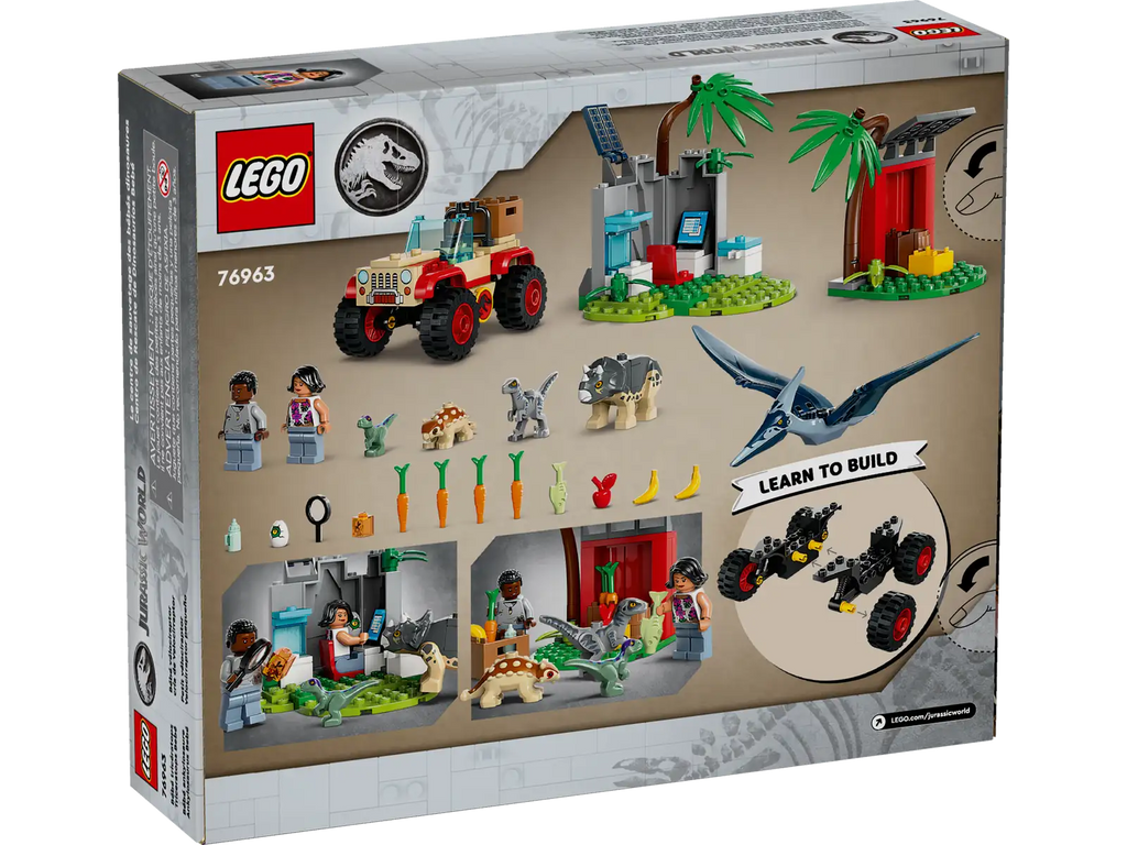 LEGO 76963 JURASSIC BABY DINO RESCUE