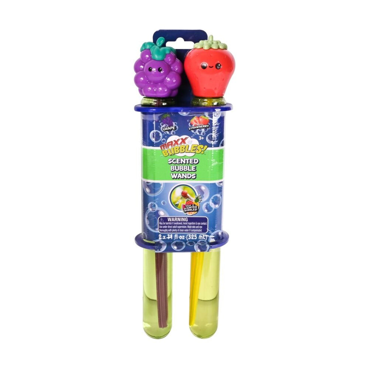 JUMBO BUBBLE WAND SCENTED STRAWB/GRAPE