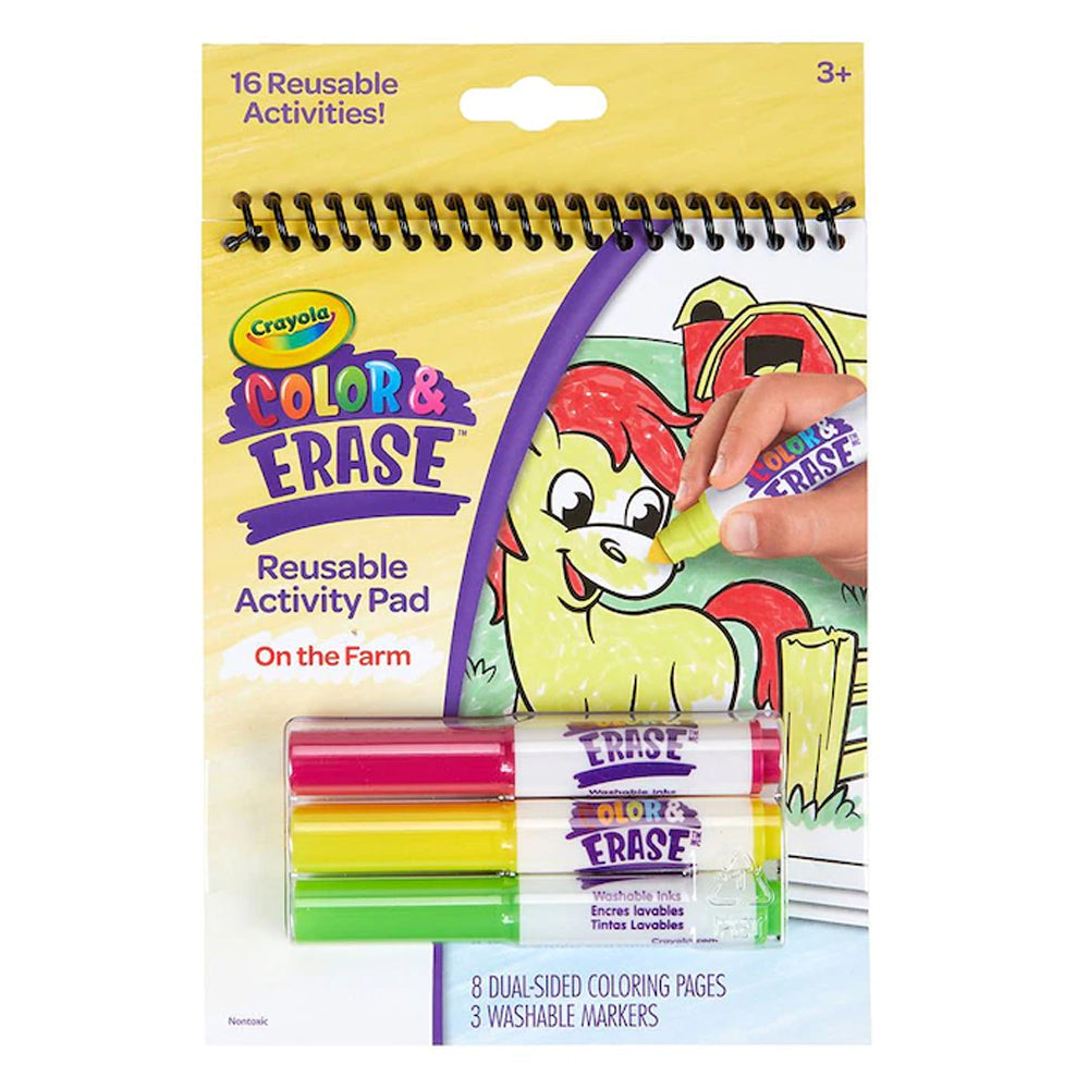 CRAYOLA COL N ERASE ON THE FARM