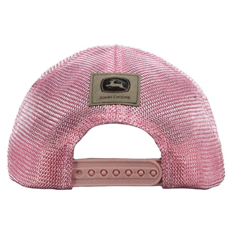 JD CAP VINTAGE LOGO GLITTER PINK TODDLER