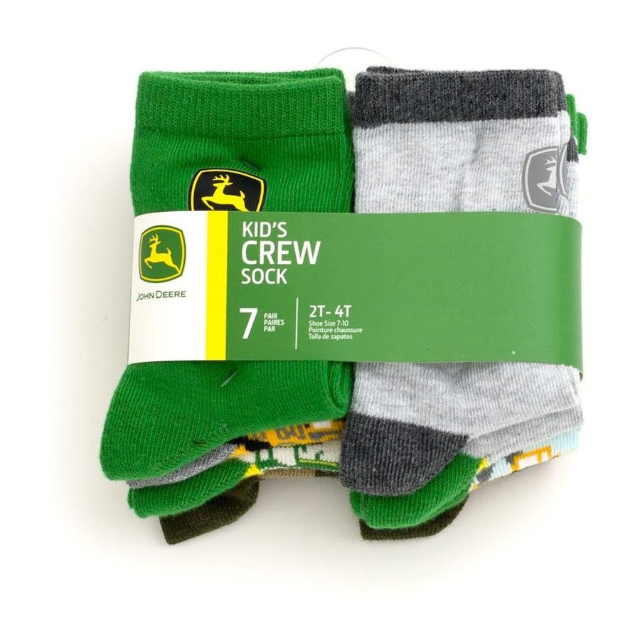 JD CREW SOCKS 7PK 2T-4T