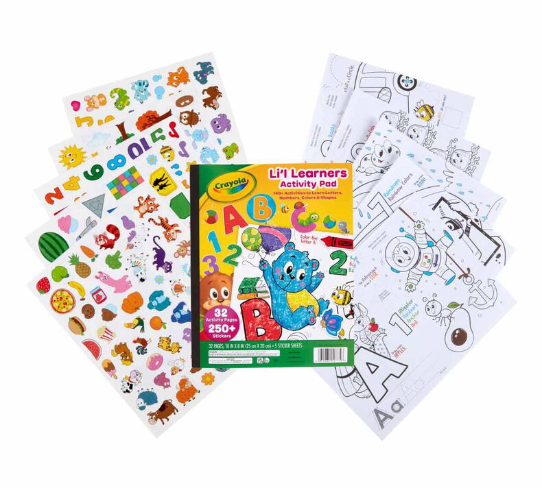 CRAYOLA LI'L LEARNERS ACTIVITY PAD