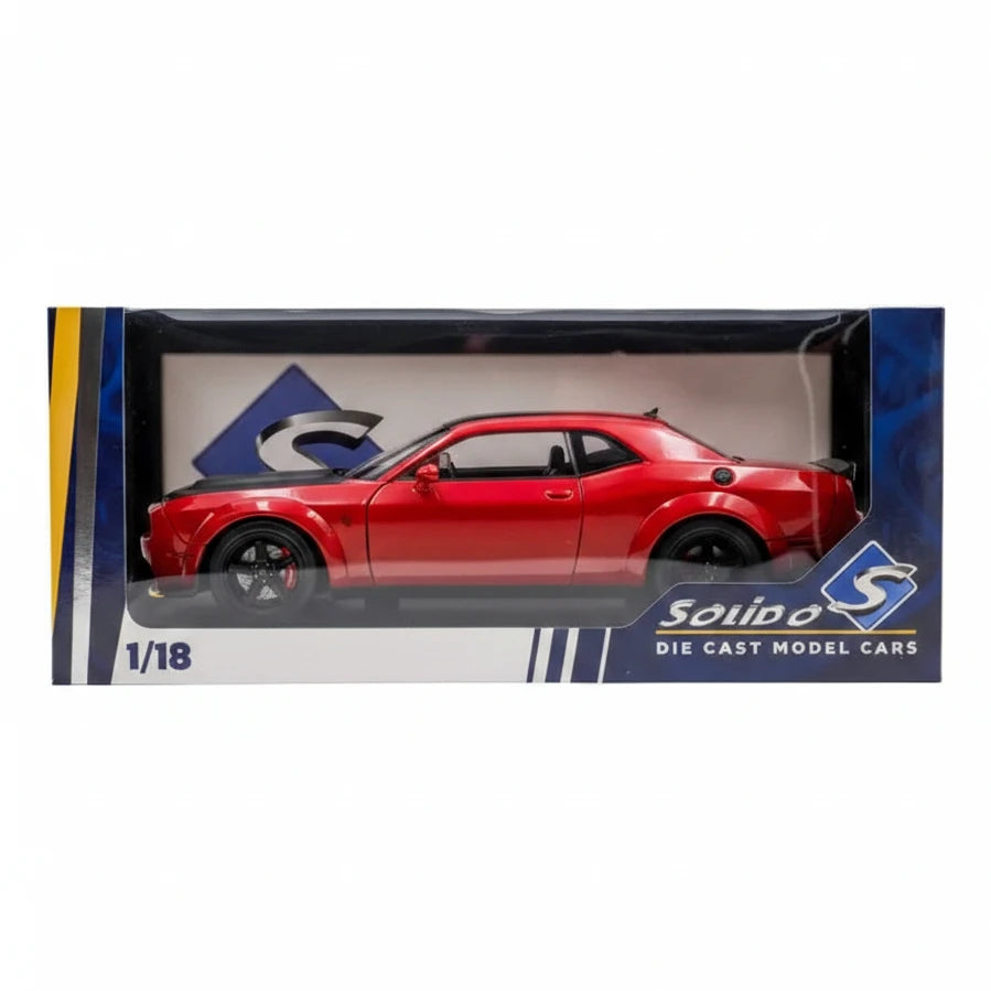 D/C 1:18 DODGE CHALLENGER DEMON TOR RED