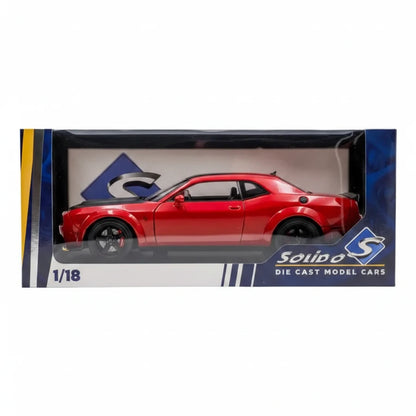 D/C 1:18 DODGE CHALLENGER DEMON TOR RED