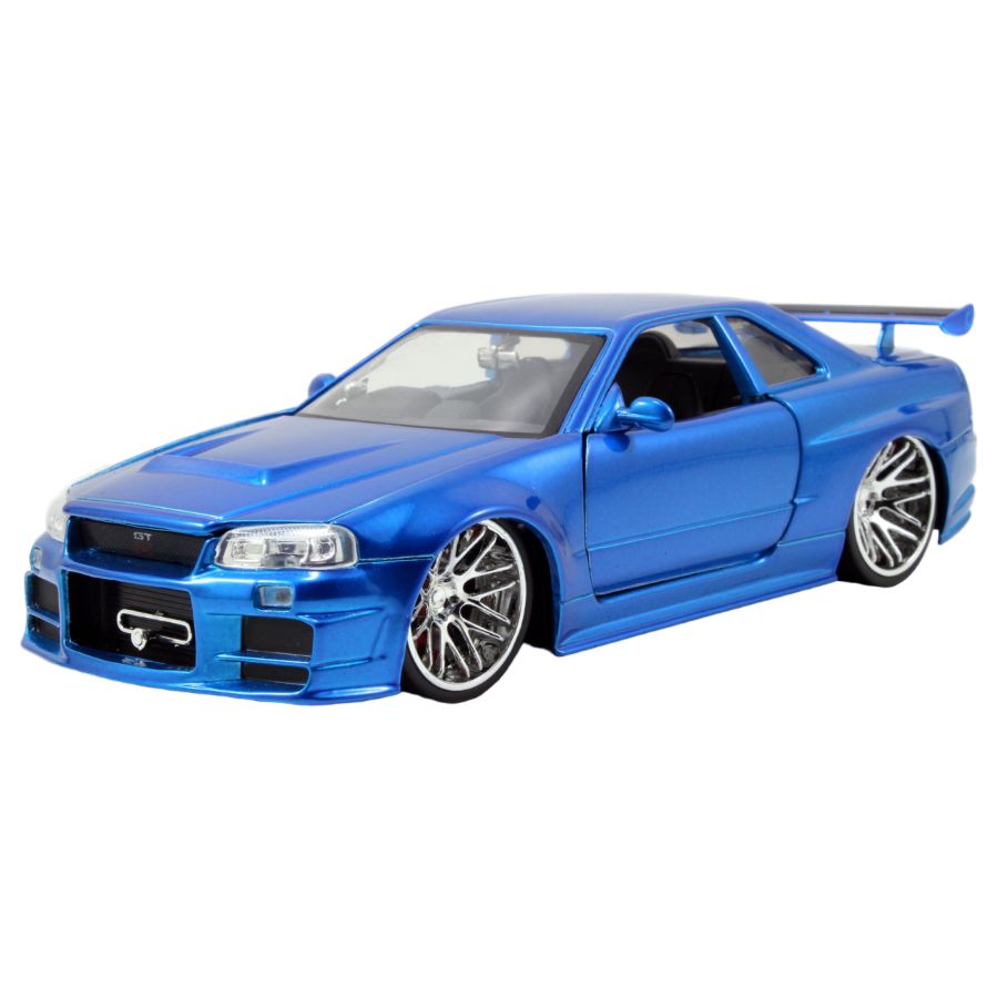 D/C 1:24 F&F 02 NISSAN SKYLINE GTR R34