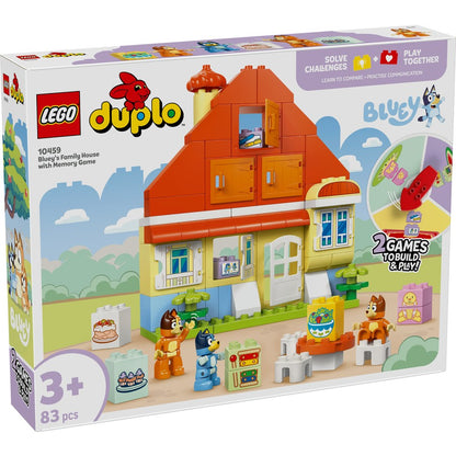 LEGO 10459 DUPLO BLUEY HOUSE W MEMORY
