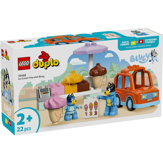 LEGO 10458 DUPLO ICE CREAM TRIP W BLUEY