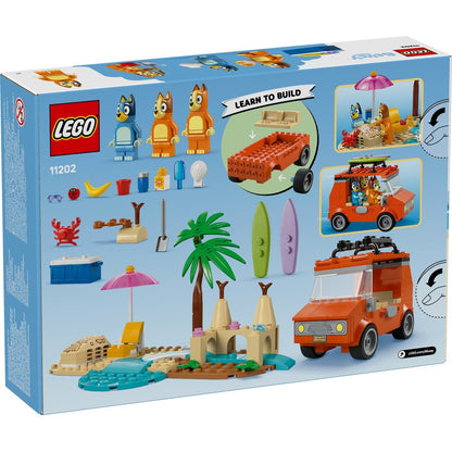 LEGO 11202 BLUEY BEACH & FAMILY CAR TRIP