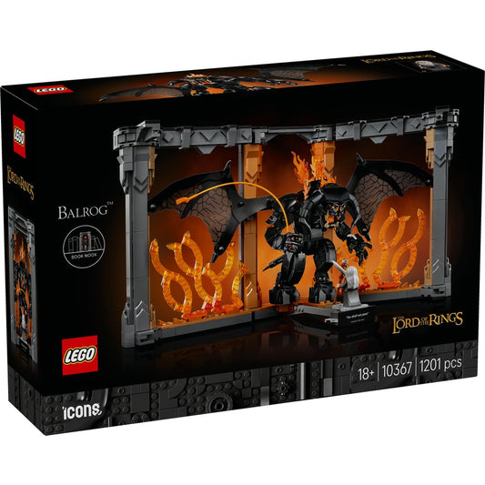 LEGO 10367 ICONS LORD OF RINGBALROG BOOK