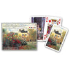 GAME PLAYING CARDS DBL MONET MAISON BRID