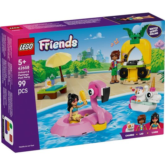 LEGO 42658 FRIENDS UNICORN/FLAMINGO POOL