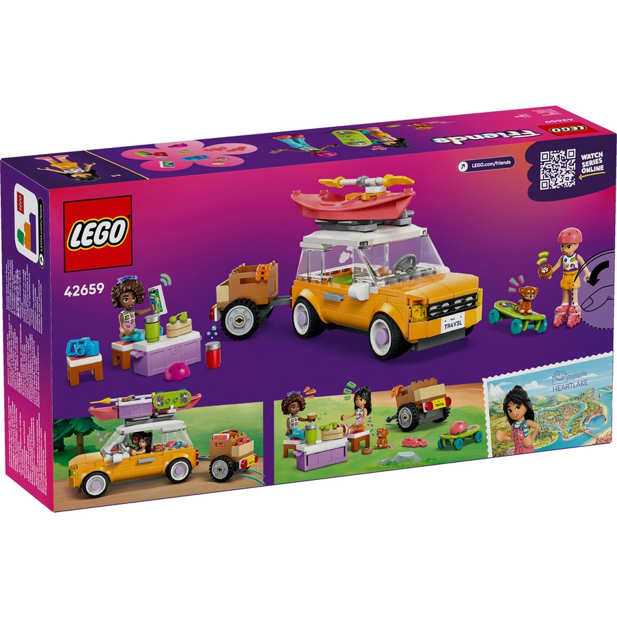 LEGO 42659 FRIENDS ROAD TRIP TRAVEL CAR