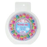 P/POP PRESS ON NAILS RAINBOW MERMAID