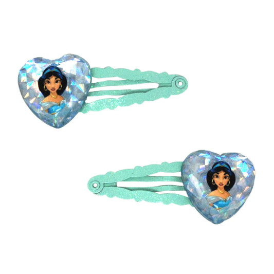 P/POP JASMINE HEART GEM SNAPCLIPS