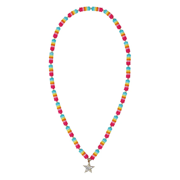 P/POP NCM115 RAINBOW STAR NECKLACE