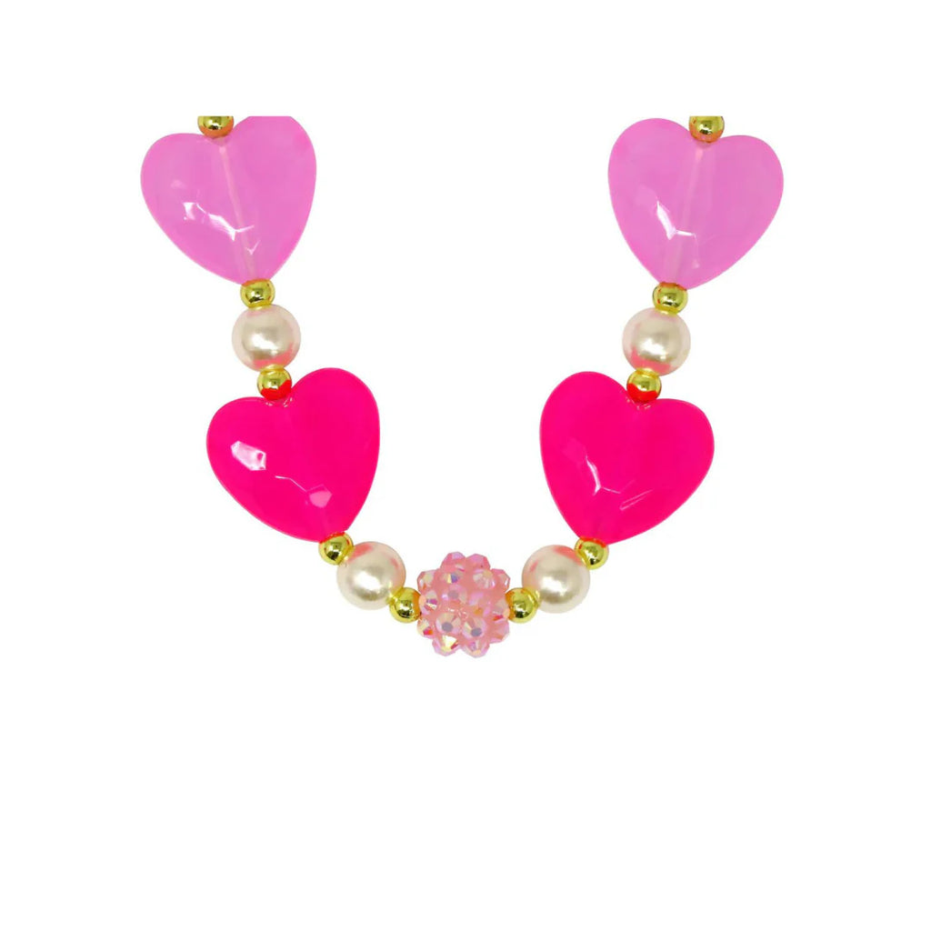 P/POP NCG164 BALLET HEART & PEAR NECKLAC