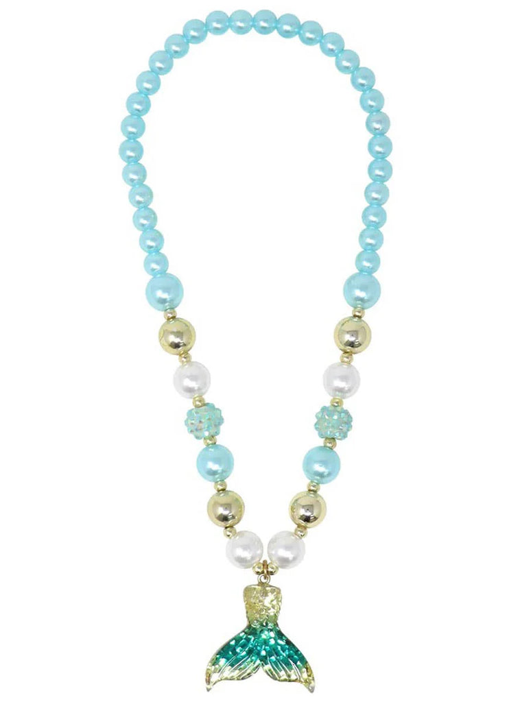 P/POP NCL004 MERMAID TAIL NECKLACE