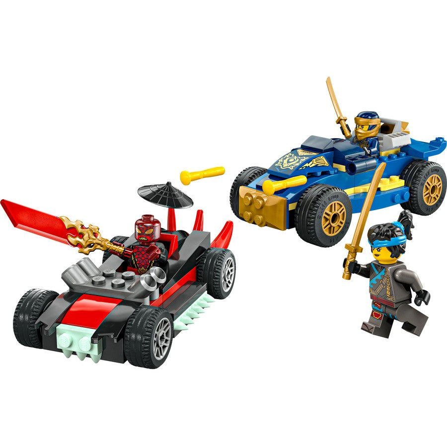 LEGO 71840 NINJAGO ROGUE VS DRIX RACE