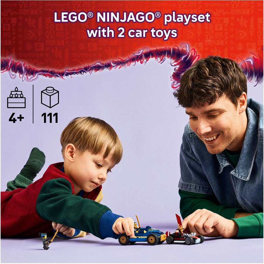 LEGO 71840 NINJAGO ROGUE VS DRIX RACE