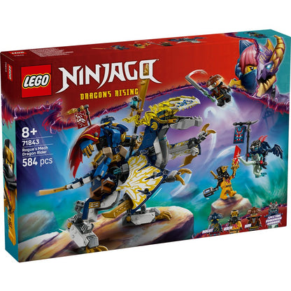 LEGO 71843 NINJAGO ROGUE MECH DRAGON RID