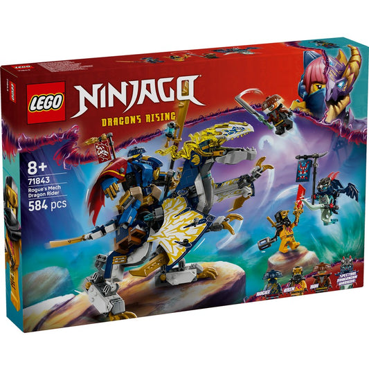 LEGO 71843 NINJAGO ROGUE MECH DRAGON RID