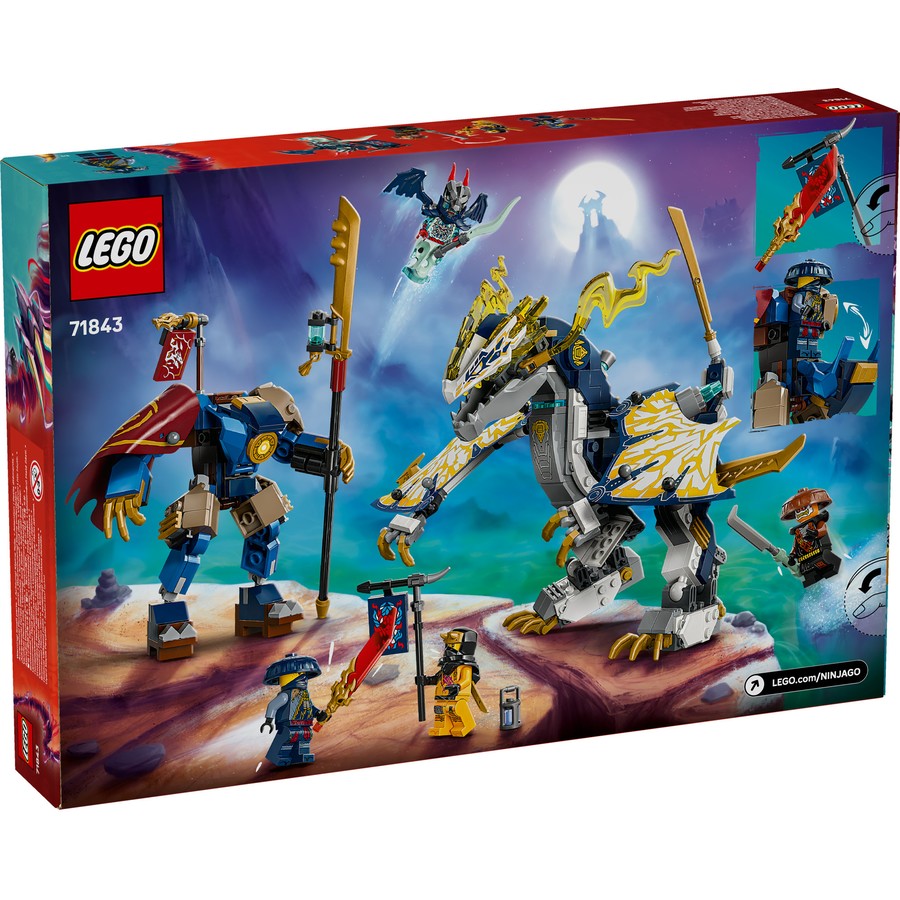 LEGO 71843 NINJAGO ROGUE MECH DRAGON RID