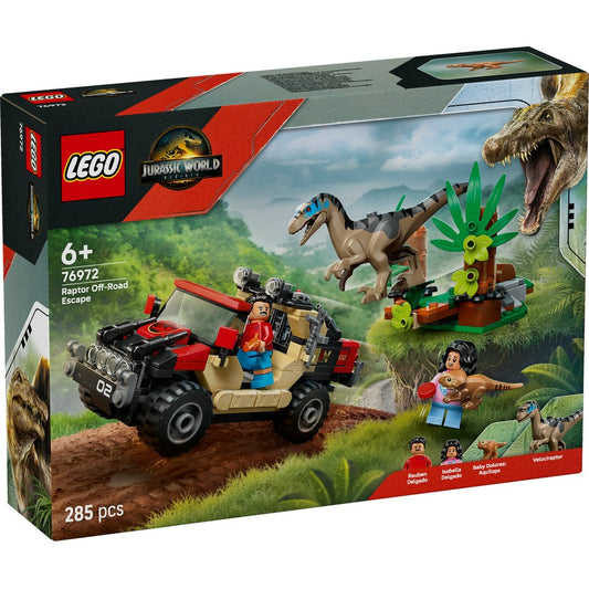 LEGO 76972 JW RAPTOR OFF ROAD ESCAPE