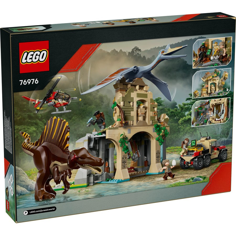 LEGO 76976 JW SPINOSAURUS & QUETZALCOATL