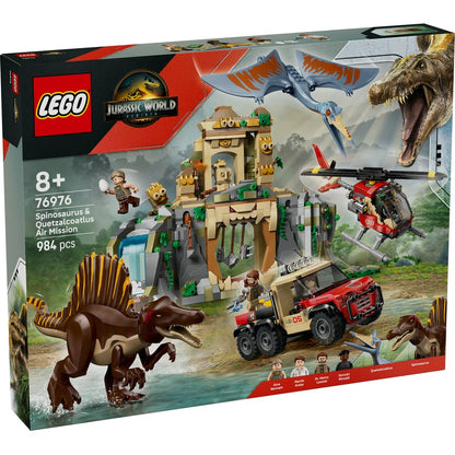 LEGO 76976 JW SPINOSAURUS & QUETZALCOATL