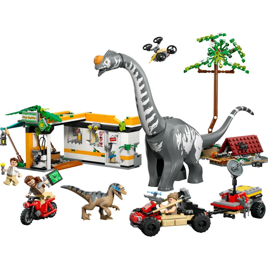 LEGO 76973 JW RAPTOR & TITANOSAURUS TRAC