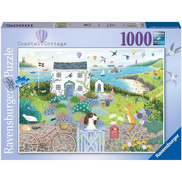 PUZZLE 1000PC COASTAL COTTAGE