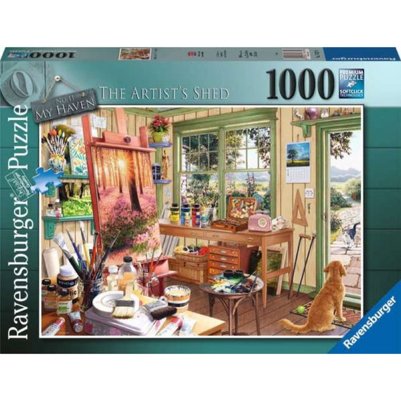 PUZZLE 1000PC HAVEN #11 ARTIST'S SHED