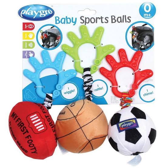 Playgro Baby Sports Balls