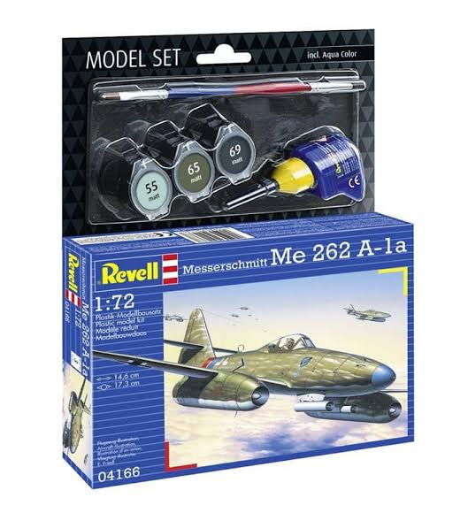 REVELL MODEL SET MESSERSCHMITT ME262