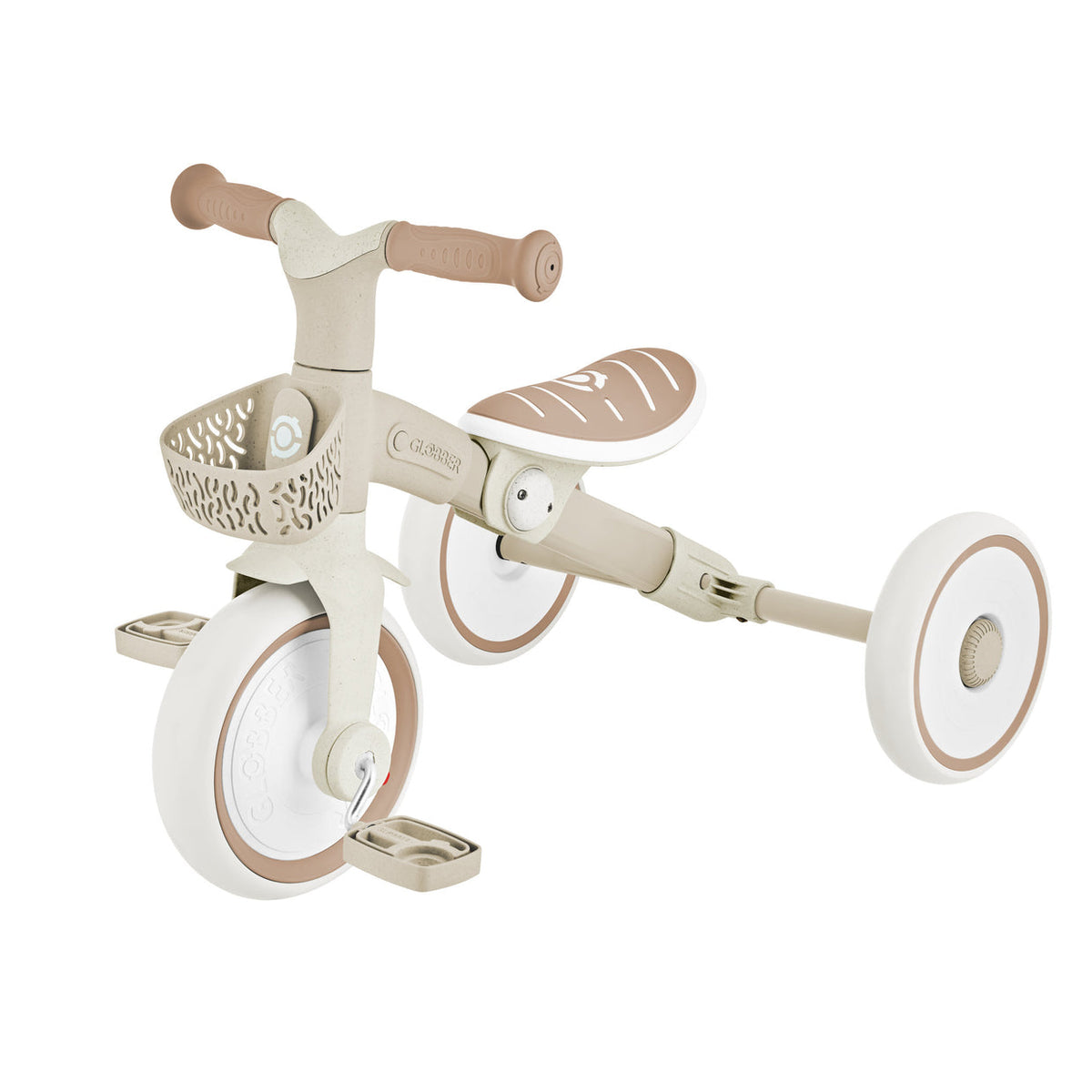 GLOBBER LEARNING TRIKE 2 IN 1 COCONUT