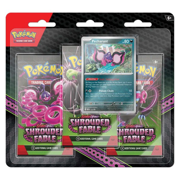 POKEMON TCG SHROUDED FABLE 3PK BLISTER