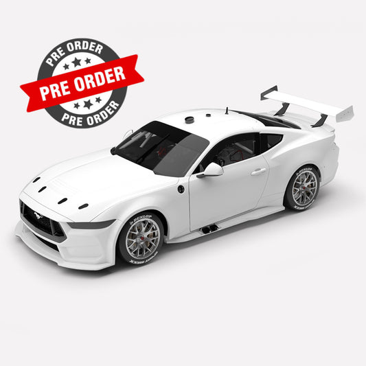 1:18 FORD MUSTANG GT GEN3 GLOSS WHITE